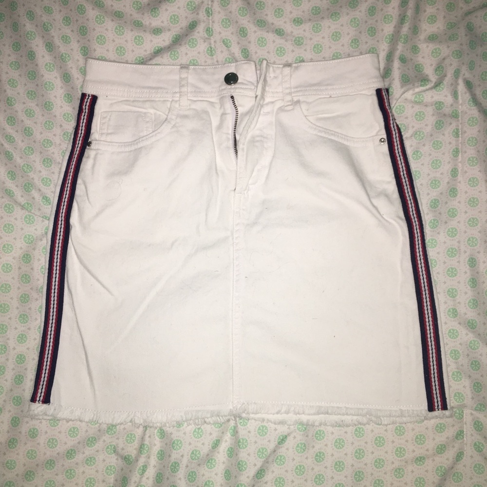 Zara Basic Denim Skirt